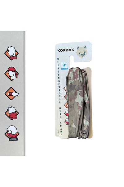 KORDAK Military Bandana και Buff -11 διαφορετικά μπορούν να χρησιμοποιηθούν