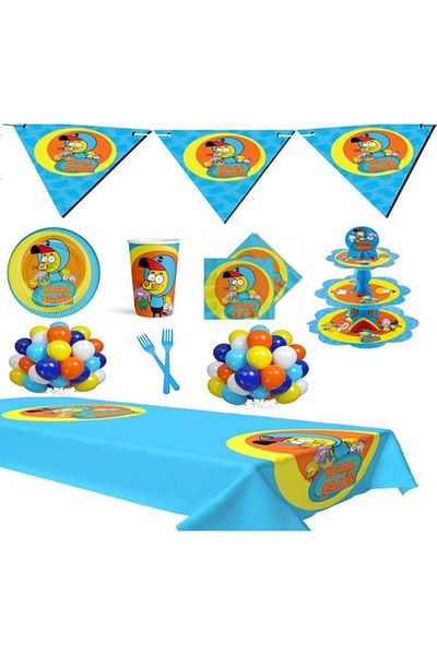 Kikajoy Kral Şakir 8-Person Party Set