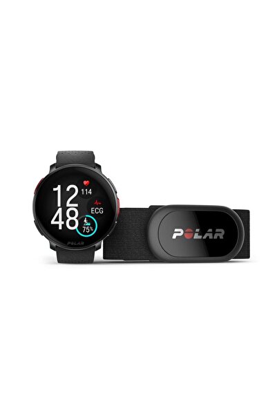 POLAR Vantage V3 GPS'li Premium Çoklu Spor Saati BLK/BLK S-L HR
