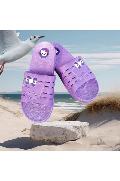 ALAABO women's colorful anti-slip sole soft bathroom beach daily slippers