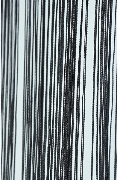 AKÇA TEKSTİL ROPE CURTAIN THIN CHAIN ANTHRACITE COLOR 300 x 280 CM