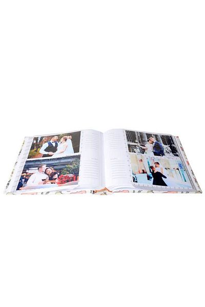 Nobbystar 200 Pieces Pink Pattern Memory Photo Album - 10x15 Cm.Leather Window