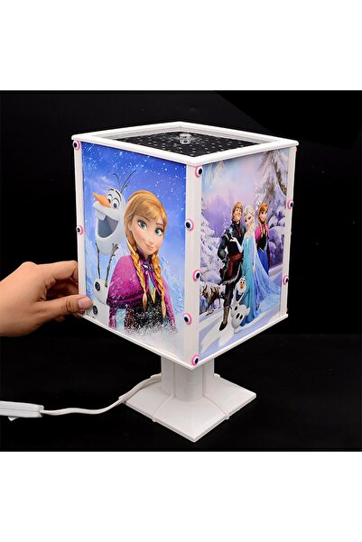 Nobbystar Kız Çocuk Odası Için Dönen Hareketli Abajur Pembe Boncuklu Fotoğraf...