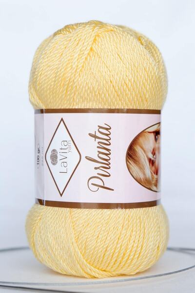 LaVita Yarn Dijamantna amigurumi pređa za ručno pletenje Taka pređa žuta-2001