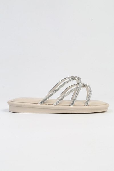 Pierre Cardin ® |   PC-5104-3891 Κρέμα-Γυναικείες Παντόφλες