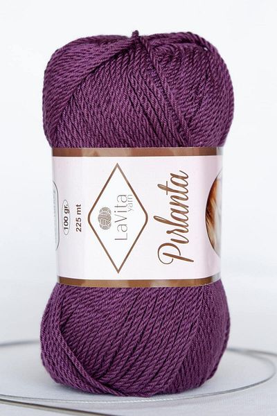 LaVita Yarn Πετσέτα Αμιγκούρου Χειροποίητης Πλεξίματος Taka Yarn (μωβ-43036)