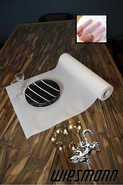 wiesmann 45 cm X 10 Mt White Cabinet and Drawer Non-Slip Non-Slip Round or Square Patterned Cover