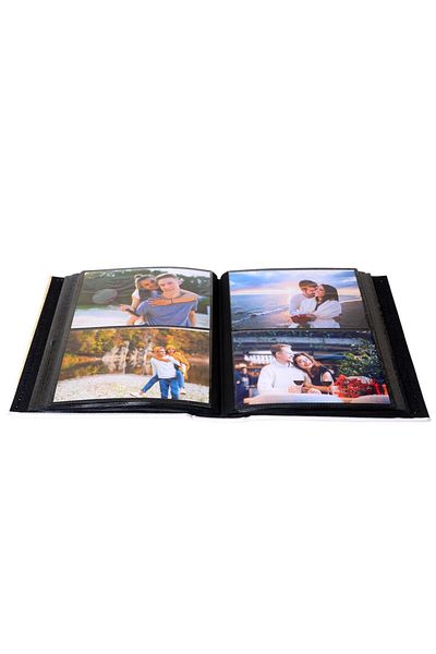 Nobbystar 200Pcs 10X15Cm. White Leather - Family Photo Album