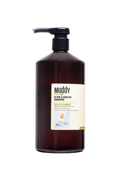 Muddy 1000 ml B-tox&keratin Repair Hair Shampoo -8697426731780