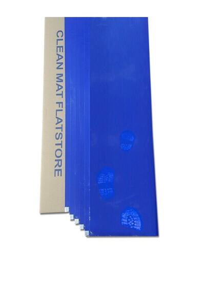 SKORMED Güçlü Yapışkanlı Yaprak Paspas. 45x115 Cm. 10 Plakalı Koli.300 Adet