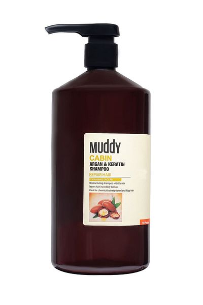 Muddy Argan Keratin Shampoo -8697426731230