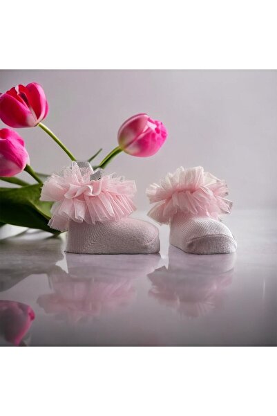 BATU GİYİM جوارب أطفال بتفاصيل توتو مكشكشة