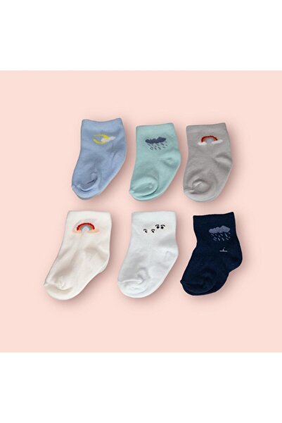 BATU GİYİM Newborn Unisex Baby Socks