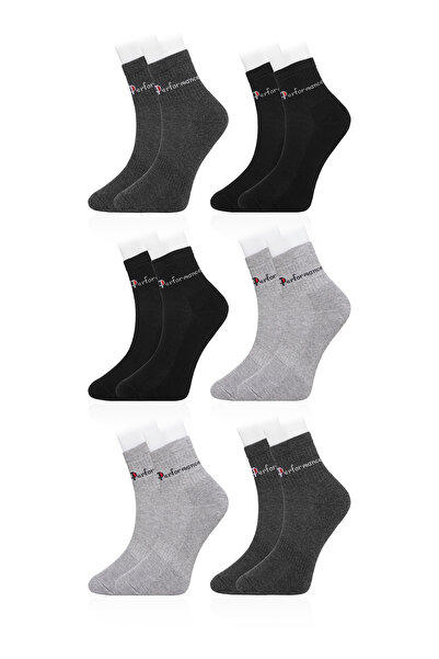 FORMO Πακέτο με 6 ανδρικές πετσέτες σόλας χωρίς ραφές, αρωματισμένες χοντρές ...