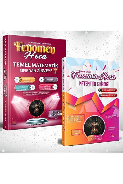 Liyakat Yayınları FENOMEN HOCA 2 Lİ MATEMATİK SETİ - TEMEL MATEMATİK KONU ANL...