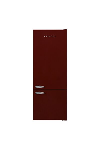 Vestel Retro Nfk52101 Bordo Buzdolabı