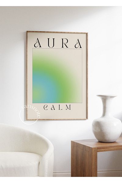 Yaris Note Aura Calm - Άνετη αφίσα χωρίς πλαίσιο