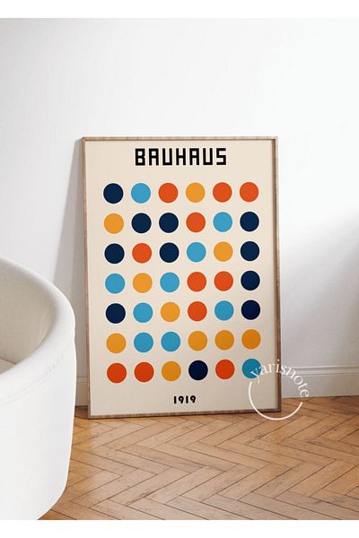 Yaris Note Σχεδιασμός αφίσας χωρίς πλαίσιο Bauhaus