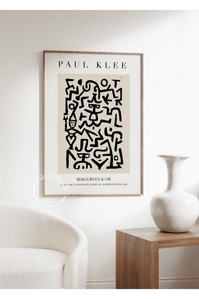 Yaris Note Σχέδιο αφίσας Paul Klee χωρίς πλαίσιο