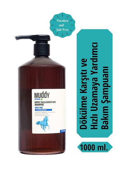 Muddy Ponytail Shampoo - Stylish and Comfortable