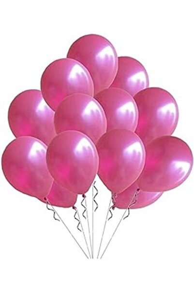 TATLI GÜNLER FUŞYA 20 ADET METALİK BALON BÜYÜK BOY 30 CM