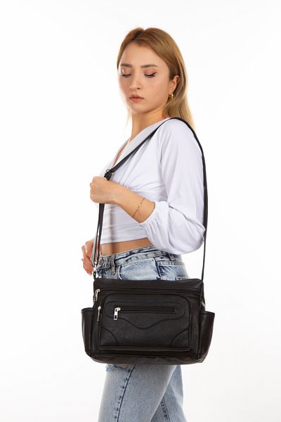 LOOP DESIGN GEANT de UMĂR CROSS NEGRU de damă 
