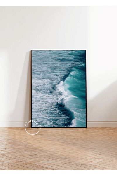 Yaris Note Αφίσα Waves Frameless - Σχεδιασμός και Κεντημένο