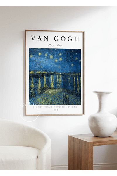 Yaris Note Van Gogh Αναπνεύσιμο Έργο τέχνης - Αφίσα χωρίς πλαίσιο