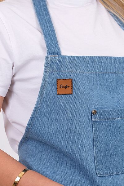 sevilya Denim Kitchen Apron