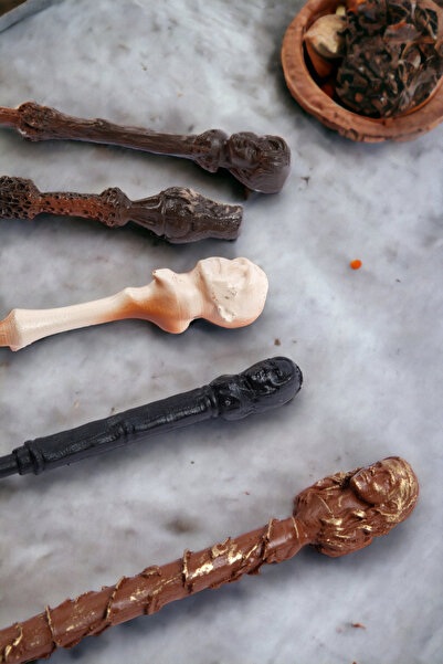 HAPPENS Harry Potter Asası 5'li Asa Seti Harry Hermione Voldemort Dumbledore ...