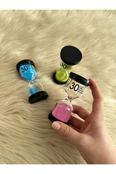 M Mimoza Park 30 Dakika Kum Saati - Zamanlayıcı- Hediyelik Eşya Hesap- ( Renk...