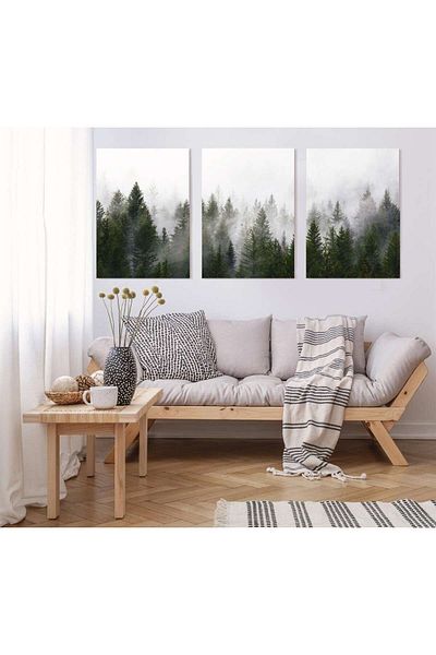Yaris Note Forest Art - Σετ 3 αφίσες χωρίς πλαίσιο