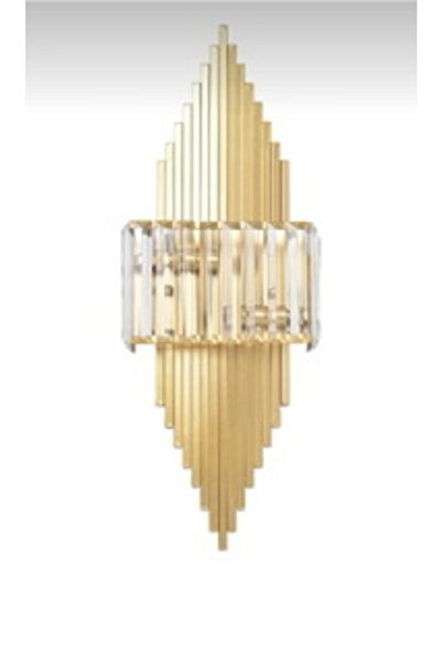 luxury modern aydınlatma Gold Aplik Kristal Gold Aplik Salon Otel Duvar Aydınlatması Duvar Lambası Lüks Aplik