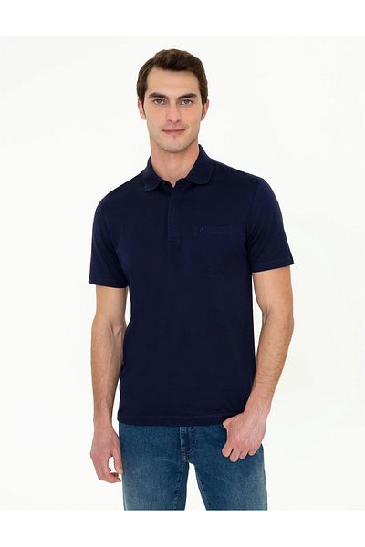 Pierre Cardin Μπλουζάκι Mercerized Polo Neck Regular Fit 1370058