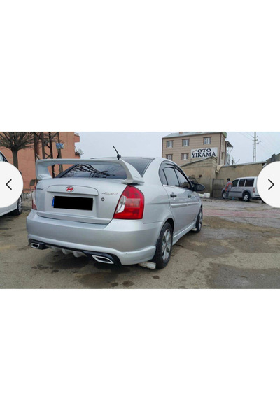 PRİMEAUTOGARAJ Hyundai Accent Era arka tampon eki karlık boyasız