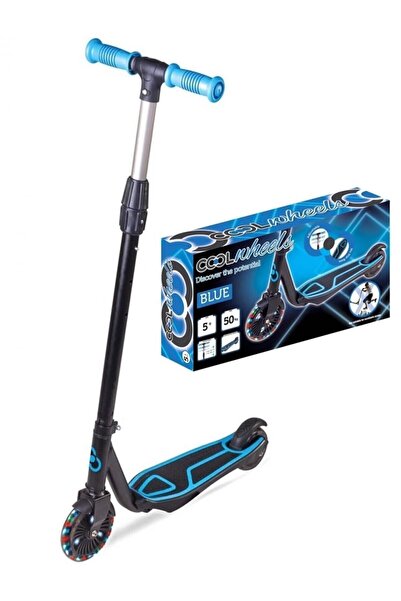 Furkan Toys Frk Cool Wheels Işıklı 2 Tekerlekli Scooter Blue + 5 Yaş
