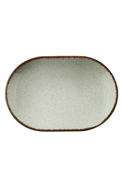 Kütahya Porselen BUTAHYA PORCELAIN COLORX 28 CM SHEET PLATE PEARL GREEN