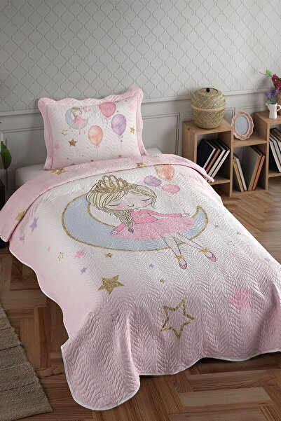 ŞENER HOME Örtüm Ayperi Tek Kişilik Kapitone Yatak Örtüsü