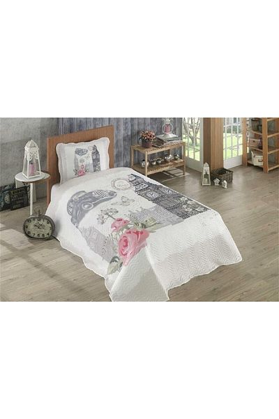 Örtüm London Single Quilted Bedspread