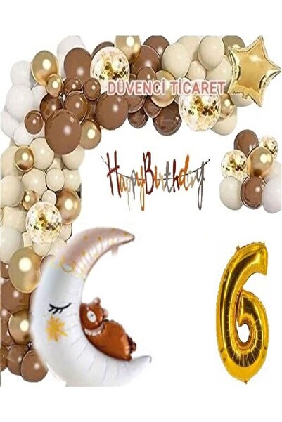 DÜVENCİ TİCARET SET DE BALONI DE 1 AN MARO DE LUX JUMĂL LUNĂ