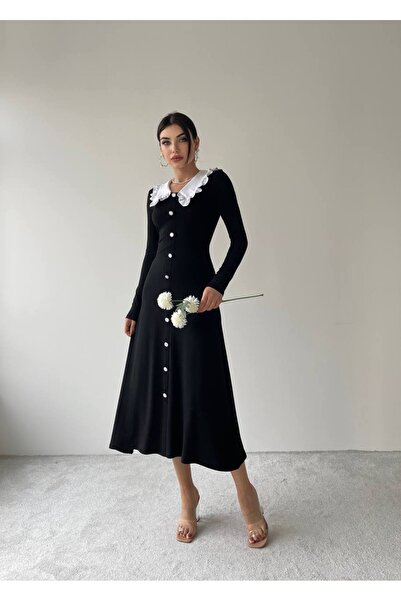 SONREİR ROCHIE MIDI CU DETALII DE NASTONI GULER BEB DETALIU VOLANE