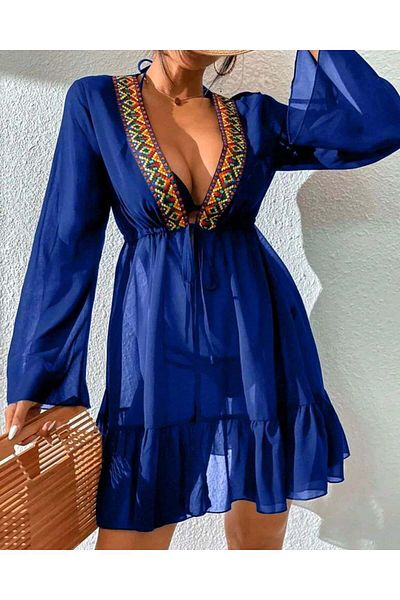 ŞAHPERA BUTİK Viva chiffon lace pareo
