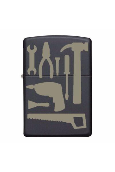 Market66 Tornavida Pense Alet Tamirci Seti Lazer Silinmez Resimli BENZİNLİ Hediyelik Çakmak