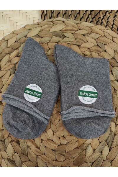 erceys زوجان من الجوارب المصنوعة من الخيزران متوسطة الحجم بدون خياطة من سلسلة...