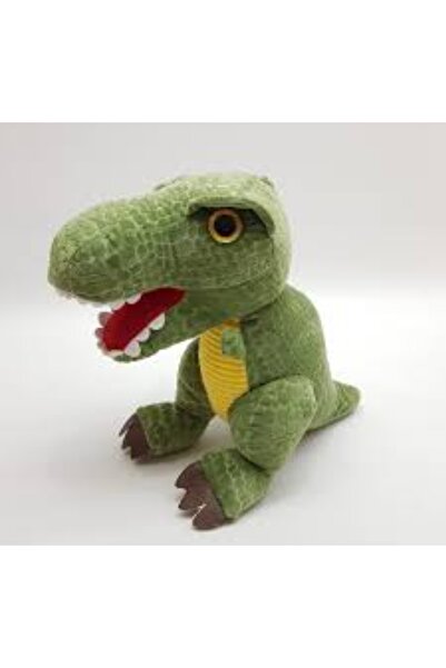 liss çarşı Peluş Dinazor 33 cm Sevimli T-rex Uyku ve Oyun Arkadaşı