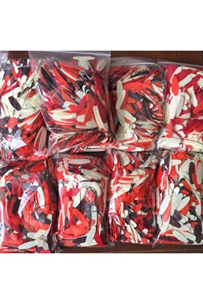 erzincan Karışık Renk Ve Numaralı 100 Lü Saz Mızrabı-100 Adet-1 Paket