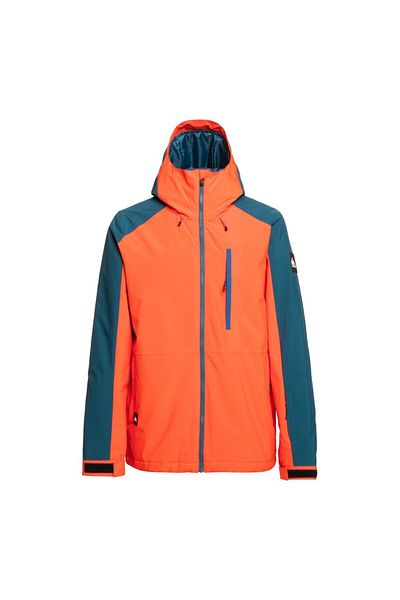 Quiksilver Mission Block Men's Ski Snowboard Coat Tile EQYTJ03404-30089