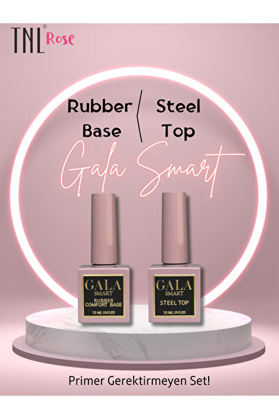 tnl professional Tnl Rose Gala Smart Ikili Set Steel Top Ve Rubber Base Kalıc...