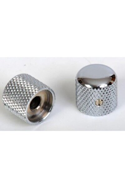 Genel Markalar 2 adet Parts Ithal Orjinal Metal Gitar Pot Başlıkları Dome Kno...