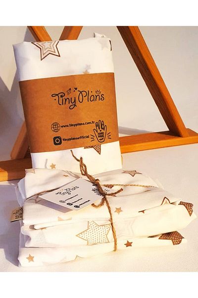 tiny plans Baby Duvet Cover Set 70x140 cm